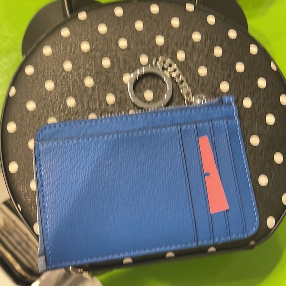 Kate Spade Arctic Friends Medium L-Zip Card Holder Multi Color - Picture 2 of 16